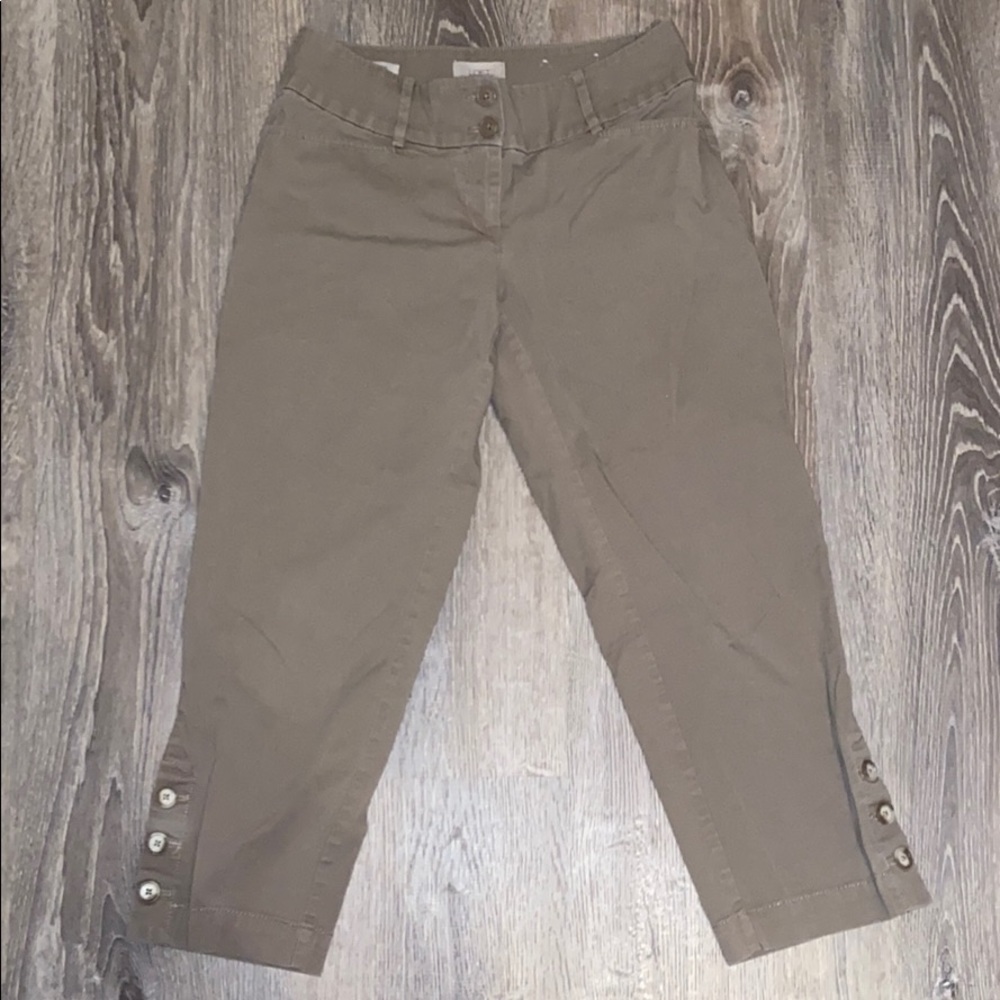 LOFT BROWN PANTS